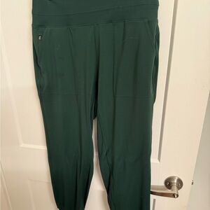 Athleta Forest Green Track Pants